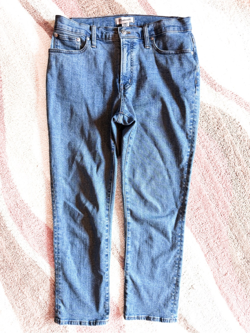 Madewell The Mid-Rise Perfect Vintage Jean in Knowland Wash Size 29 Womens